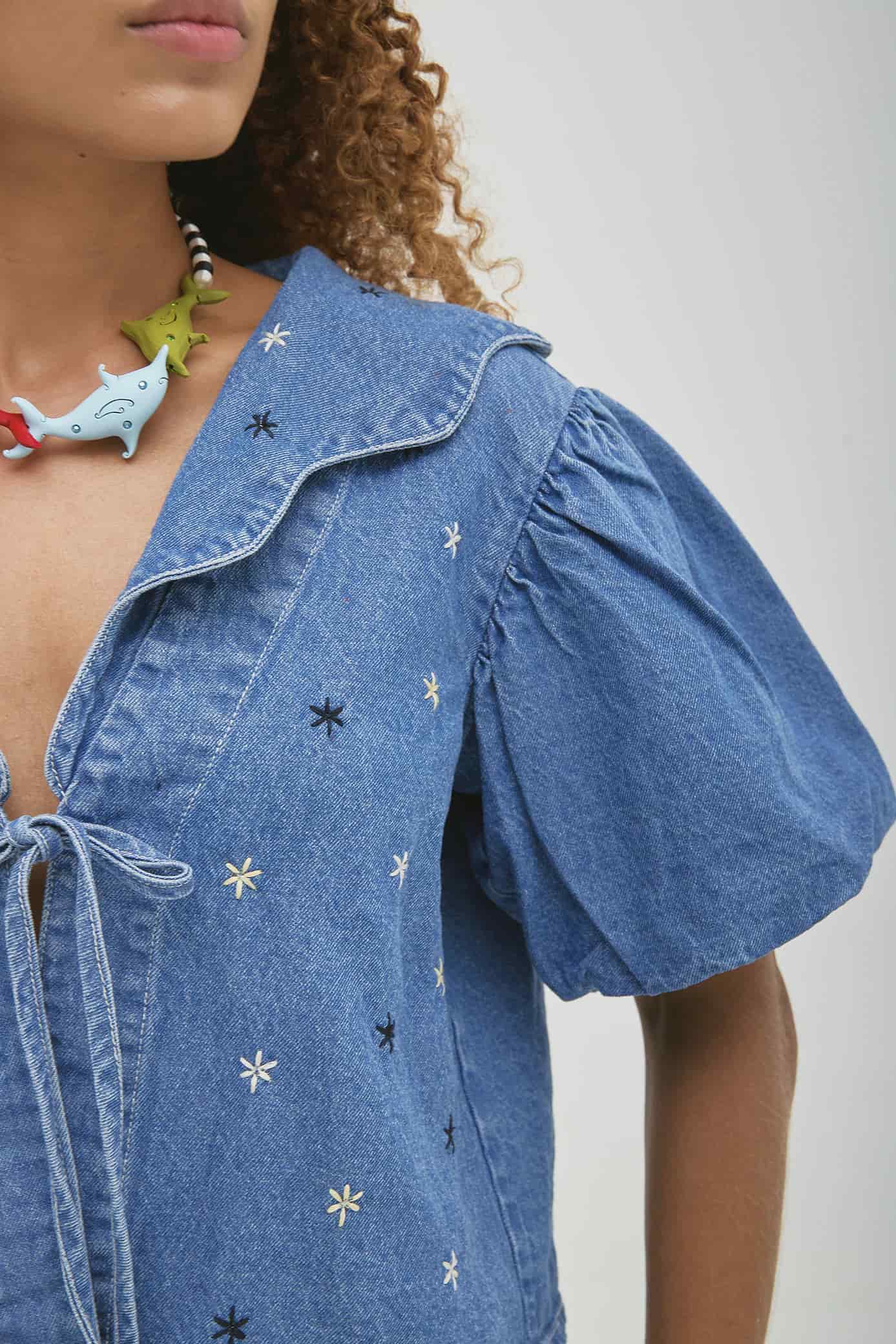 Marea Top Estrellas Denim - miniatura 6