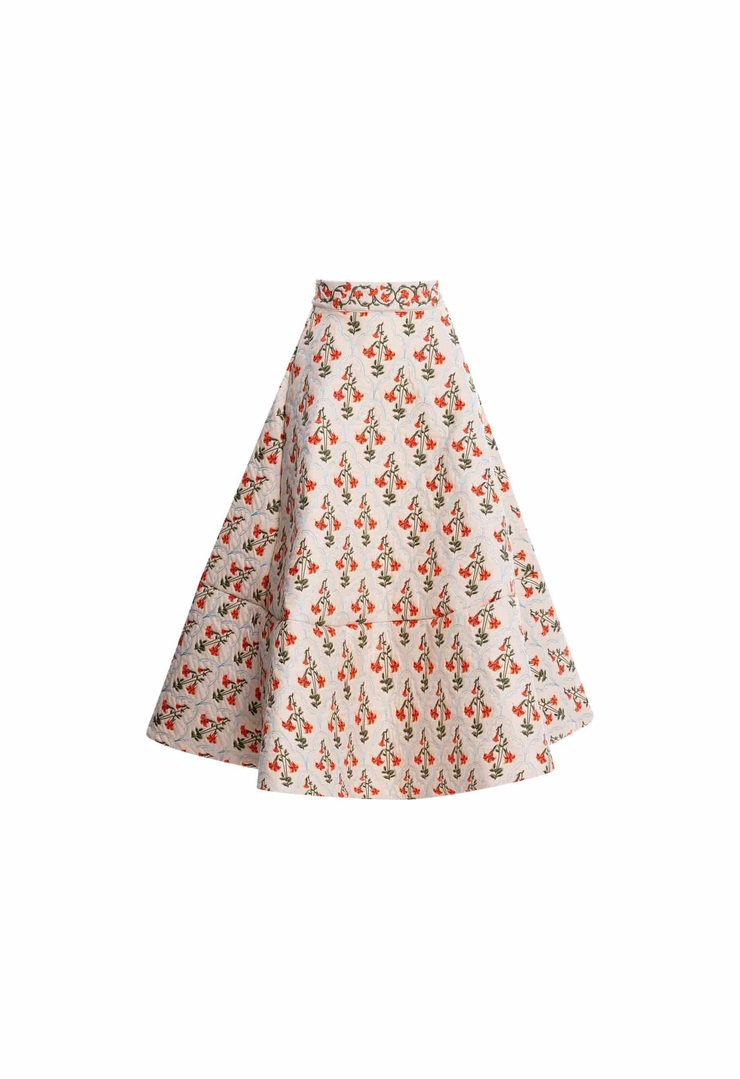 Bergamota Sabanero Atardecer Maxi Skirt - miniatura 2
