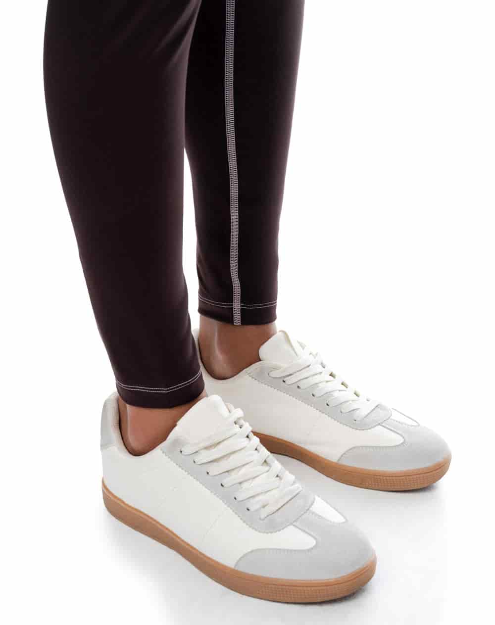 Legging tiro alto vino tinto mujer - miniatura 6