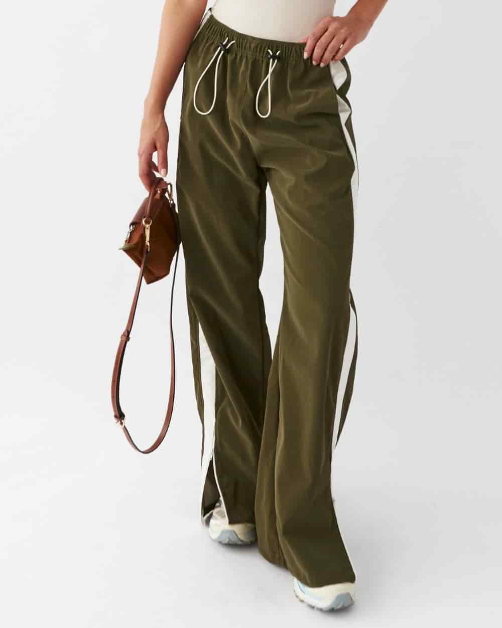 OLIVE TRACK PANT - miniatura 2