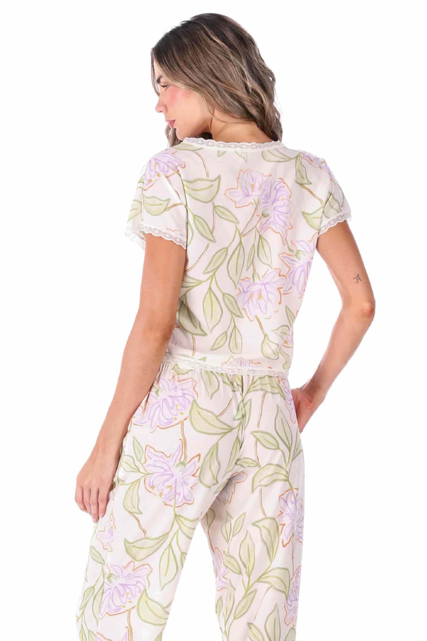 PIJAMA PANTALON ELLIPSE ESTAMPADO - miniatura 2