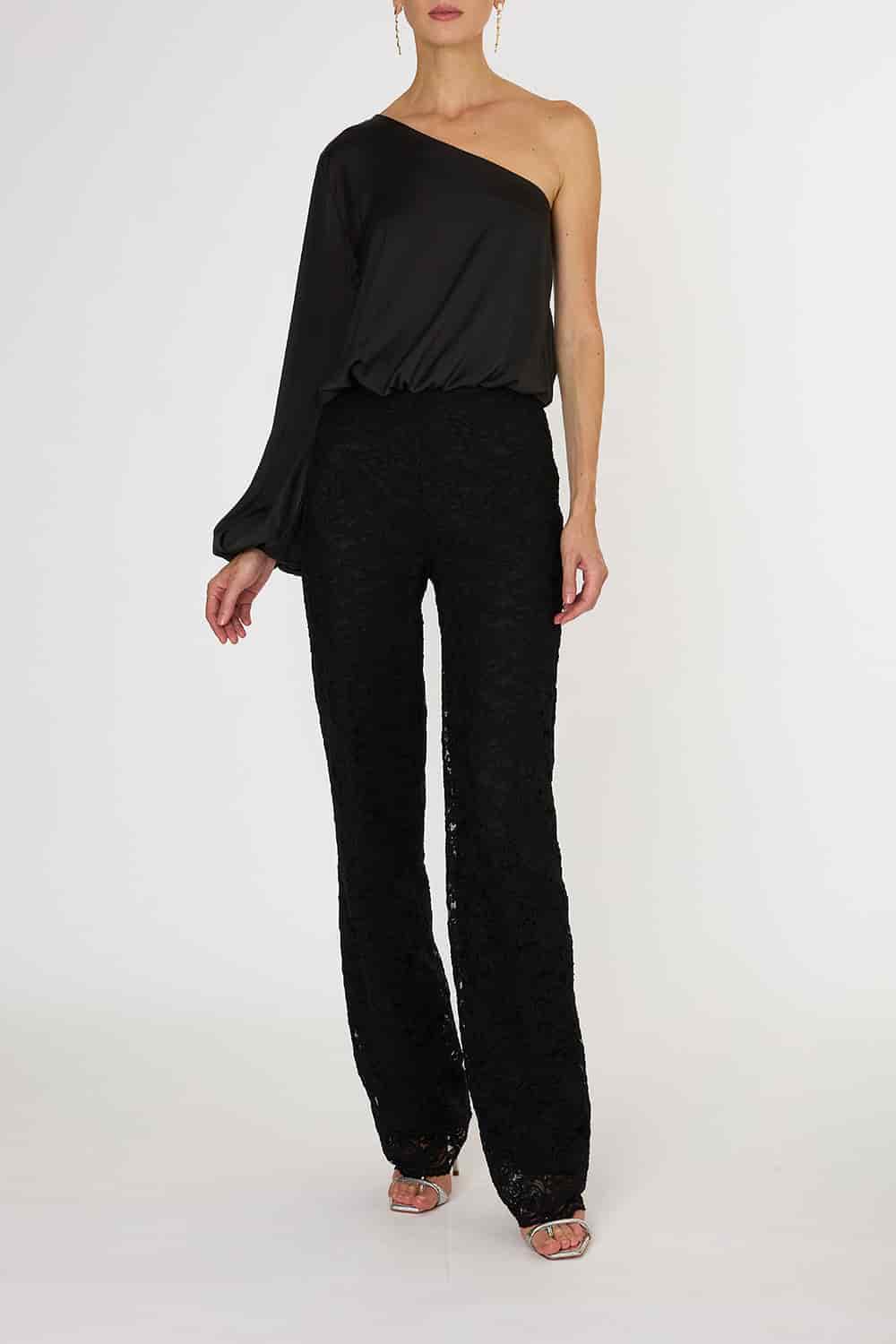BLACK BADRA TOP - miniatura 1