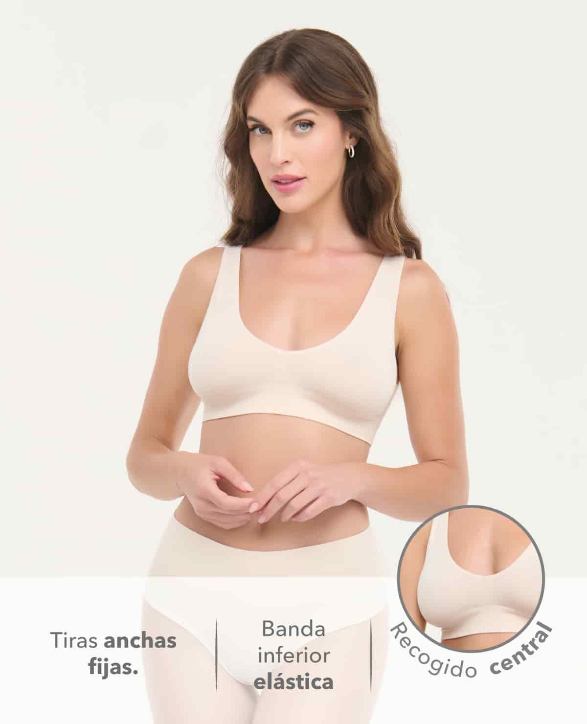 Top Seamless | Tiras Anchas Fijas - miniatura 2
