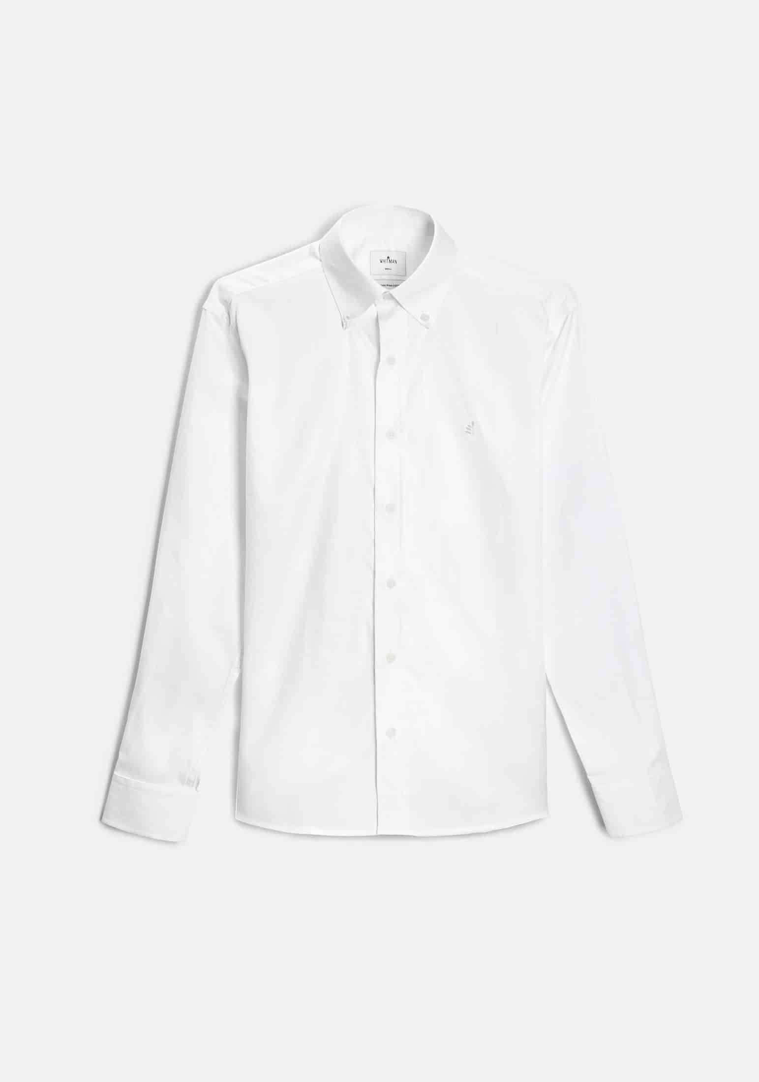 Camisa H CBD Unicolor L-Atn Blanco - miniatura 1