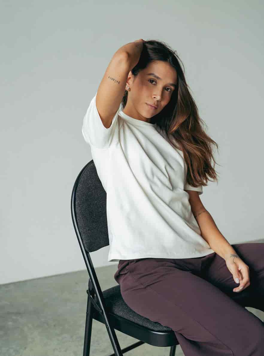 Wide Tee Sugar - miniatura 6