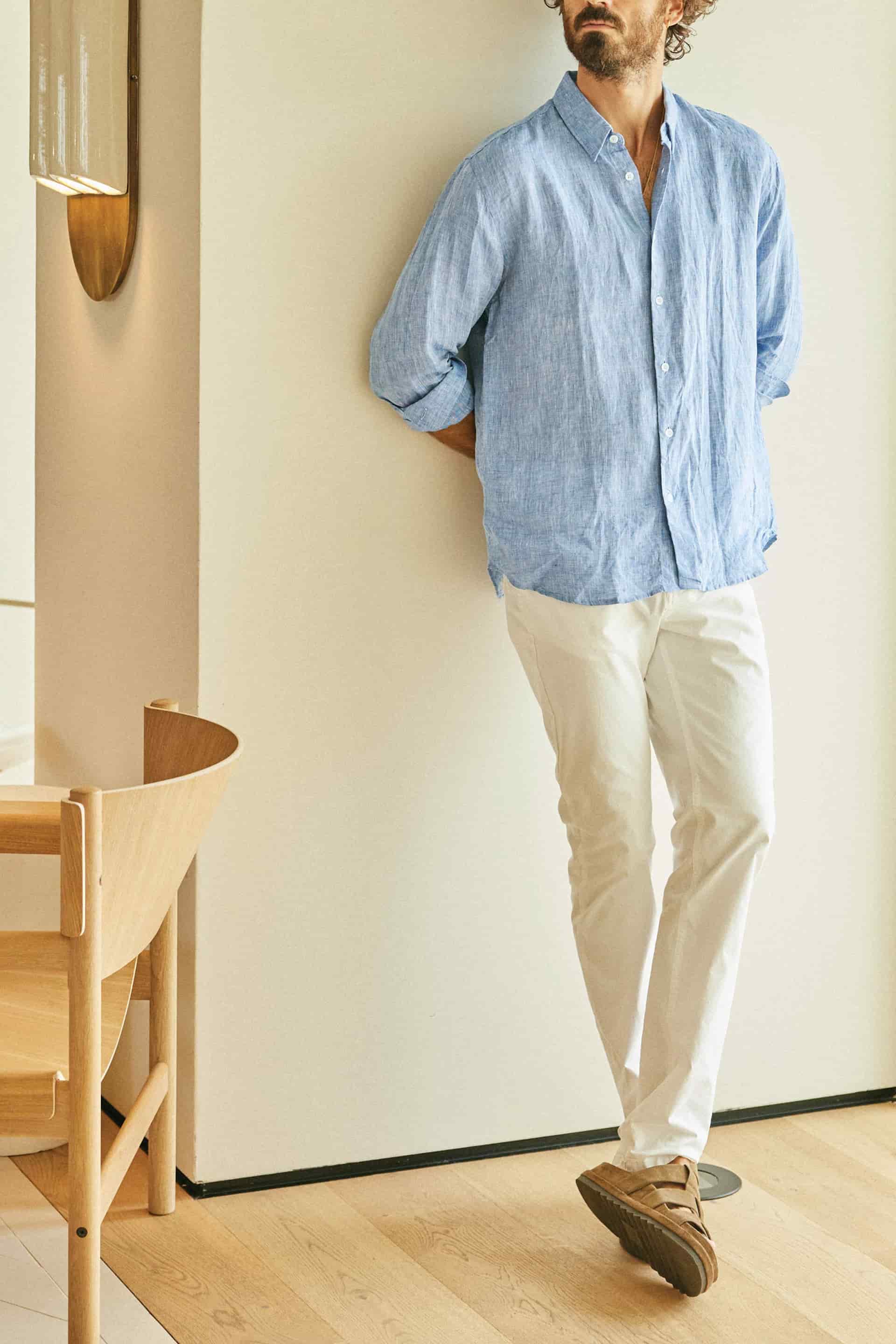CAMISA LINO OCEAN - miniatura 1