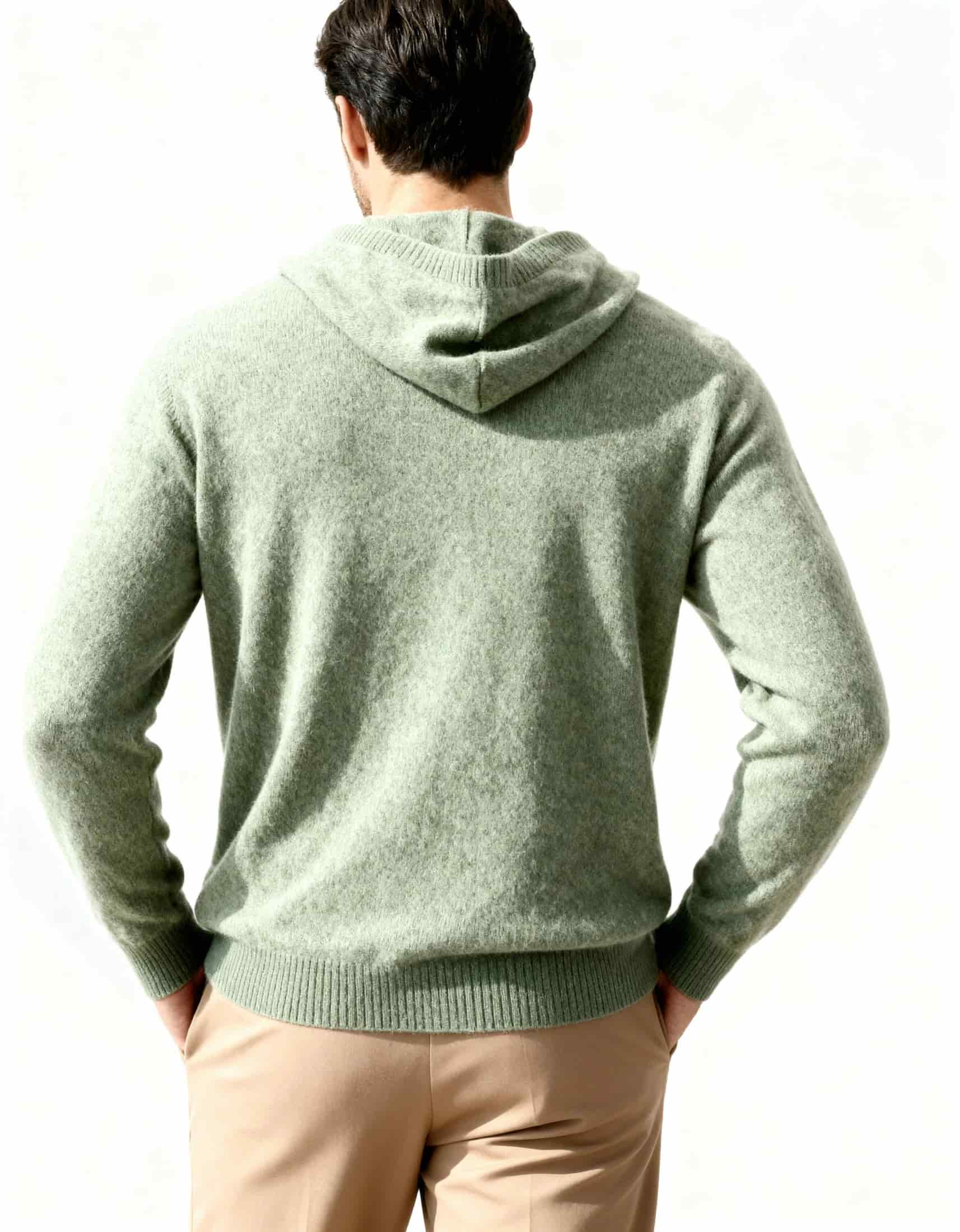 100% Cashmere Hoodie - miniatura 12