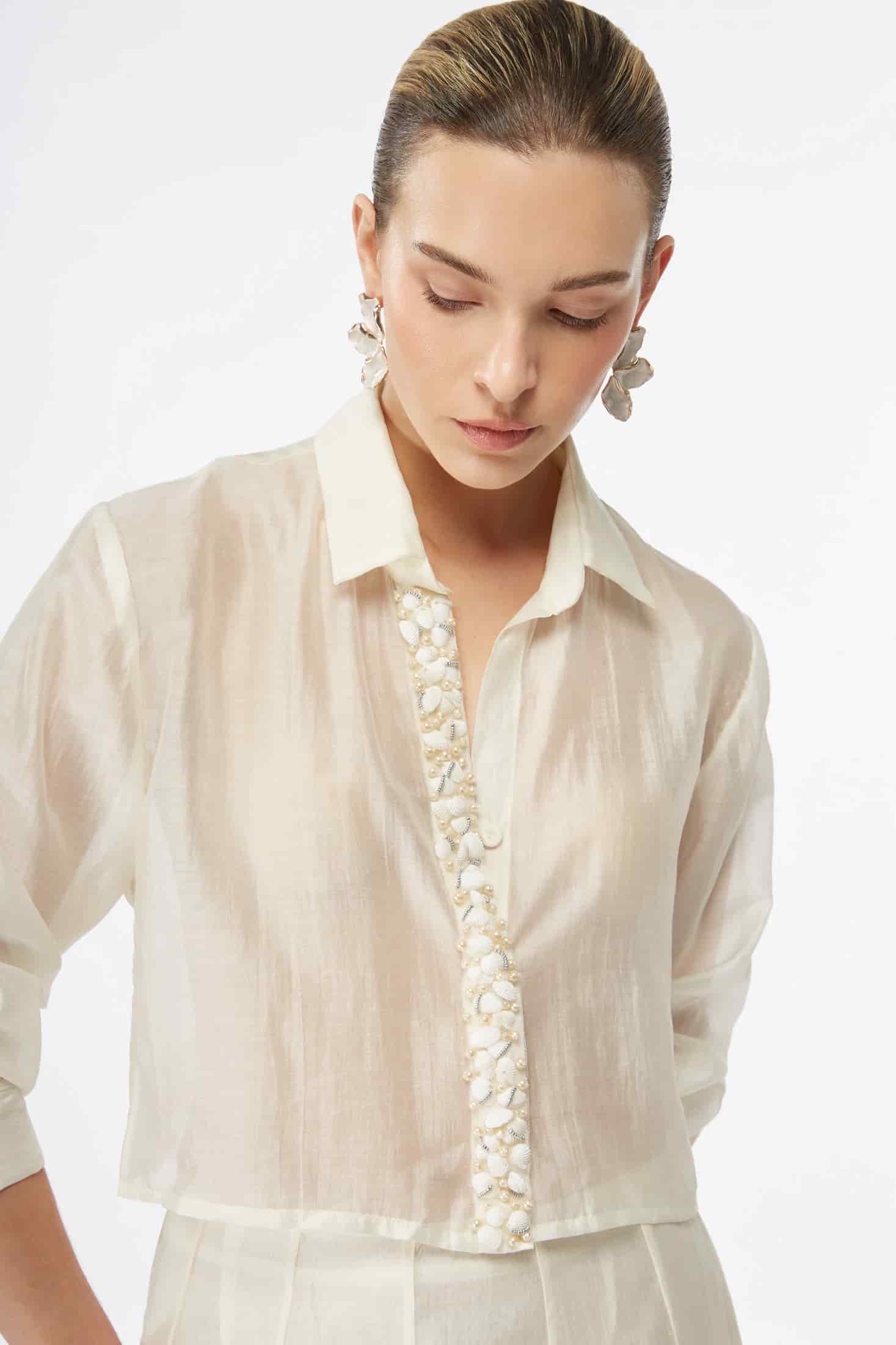 MOJAVE SHIRT CREAM - miniatura 3