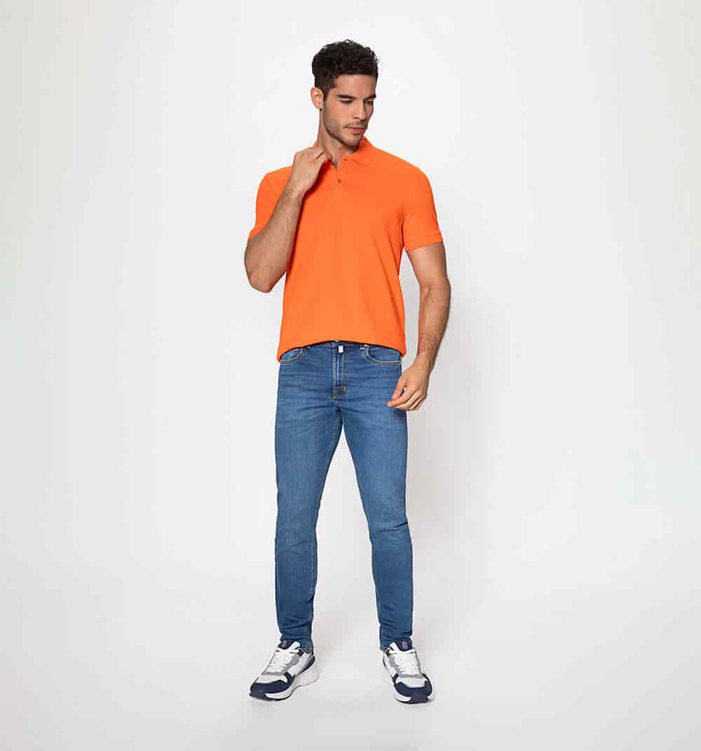 Polo básica slim fit - miniatura 12