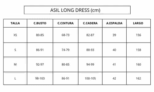 SEPPIA ASIL LONG DRESS - miniatura 4