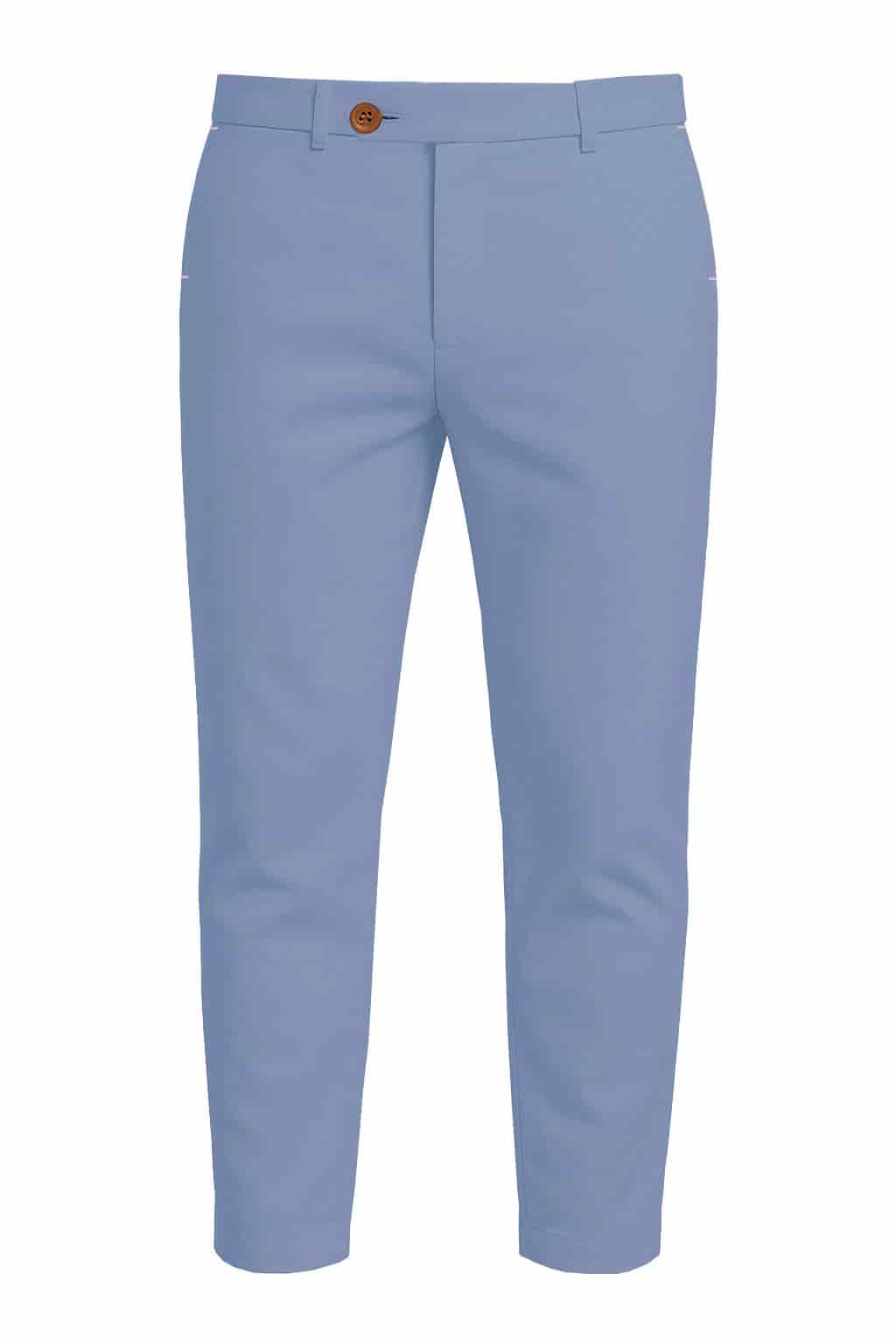 PANTALON POCKET AZUL CLARO - miniatura 1
