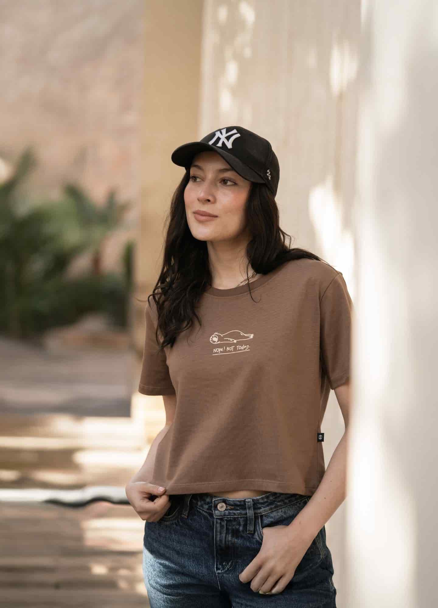 Nop Today Crop Top – Cafe - miniatura 6