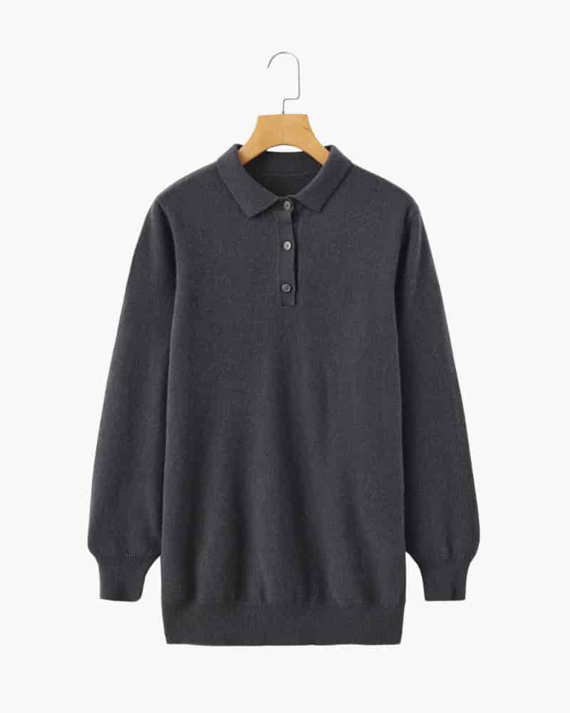 100% Cashmere Polo - miniatura 5