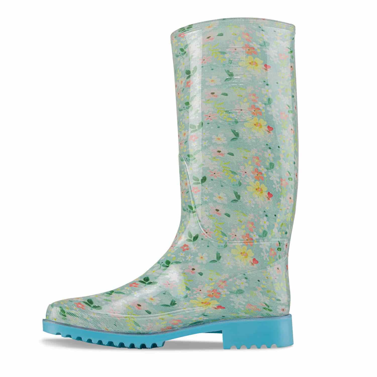 Botas Lluvia Nom: Nuo Verde Croydon Para Mujer - miniatura 4