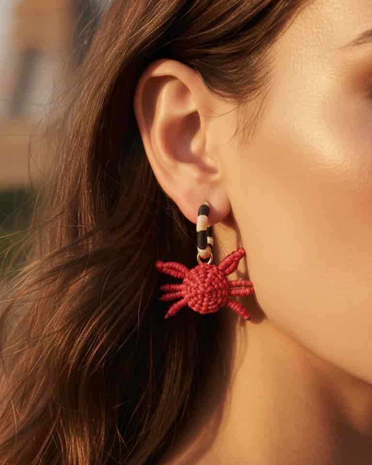 Clarte Hoops + Removable Charm - miniatura 5