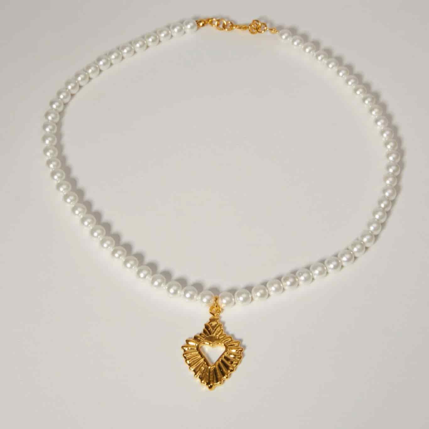 Amore Pearl Necklace - miniatura 1