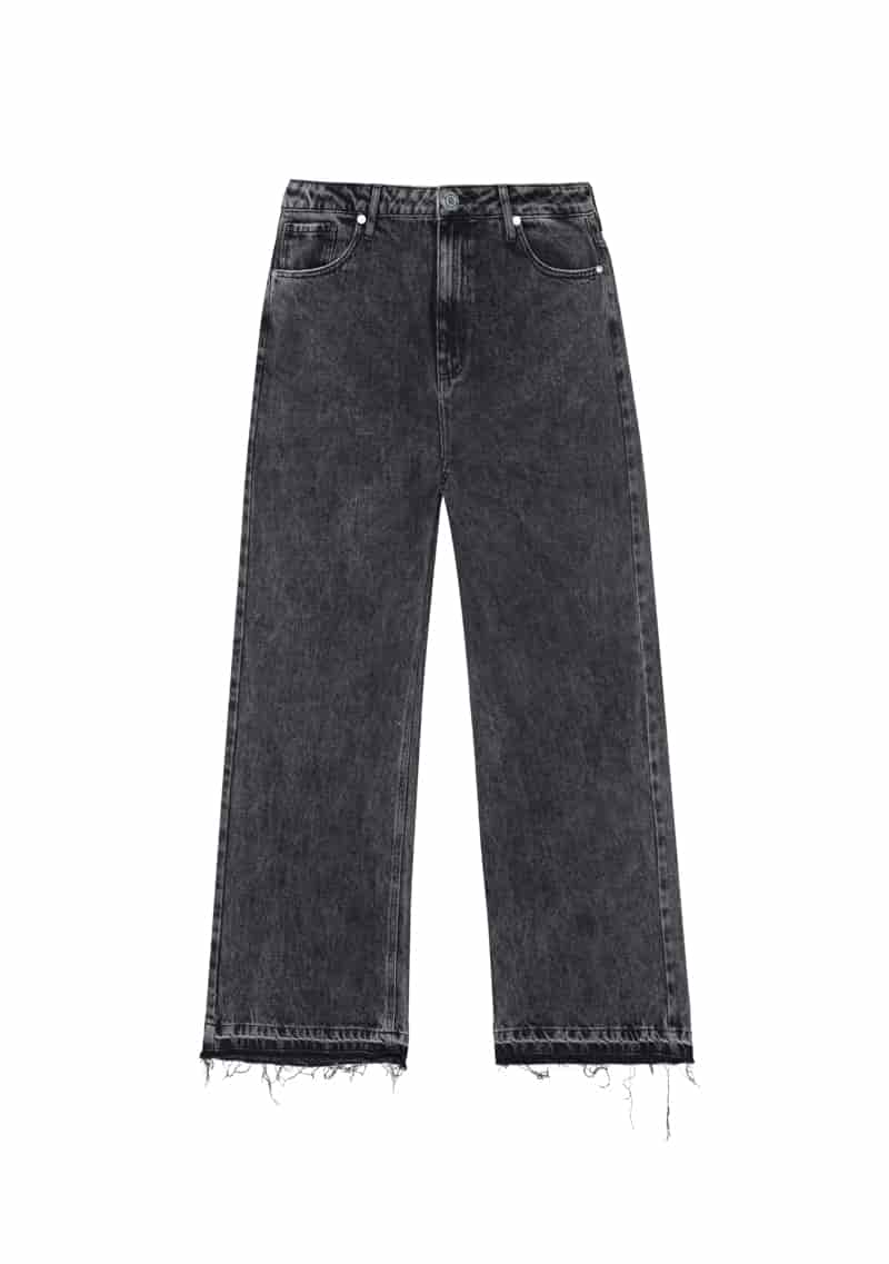 Monclair washed black brown jean - miniatura 1