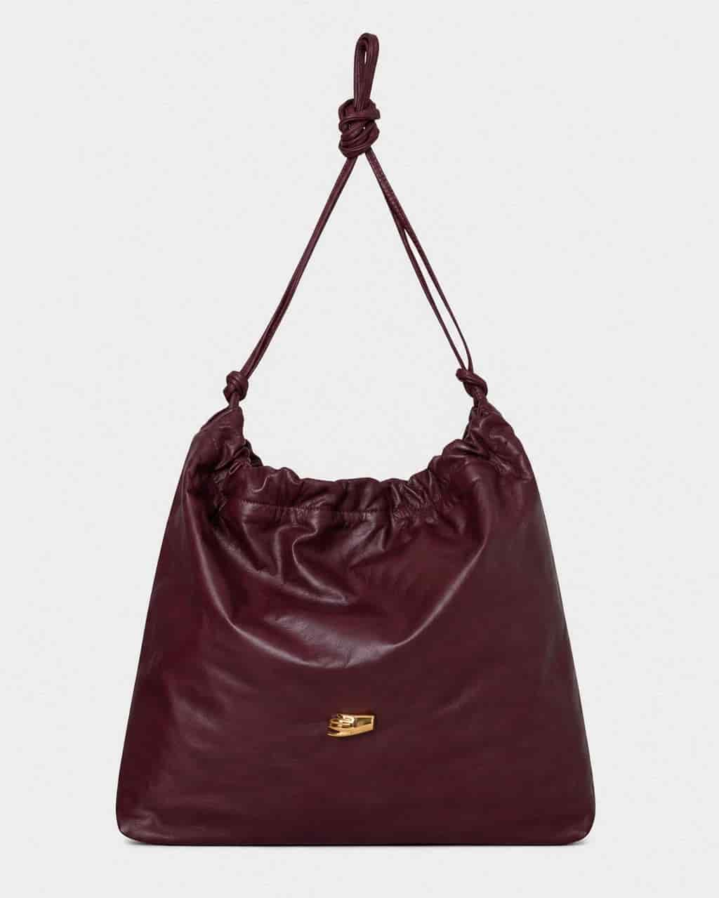 Le Sac G Beige Leather Bag - miniatura 8