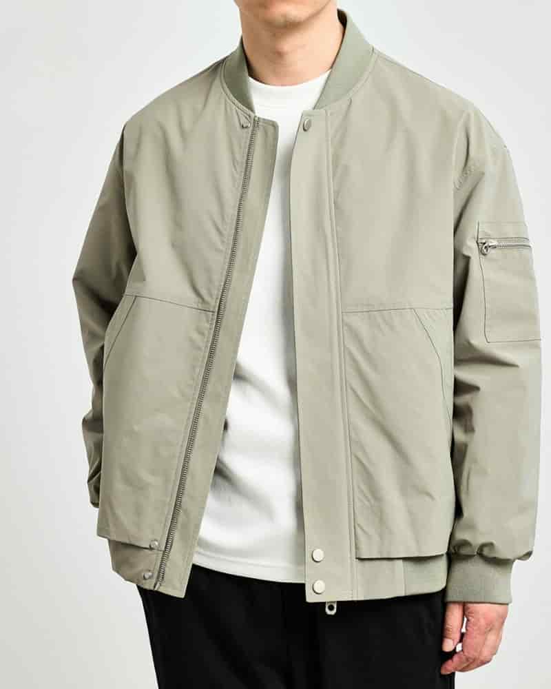 Minimalist Bomber Jacket - miniatura 2