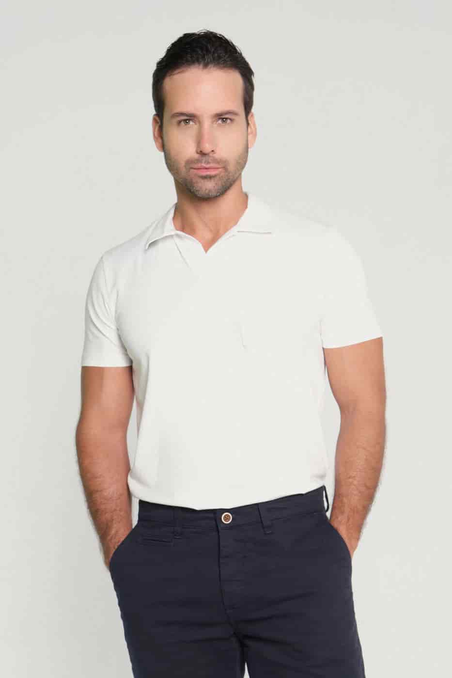 Camiseta Regular Polo Blanco - miniatura 2