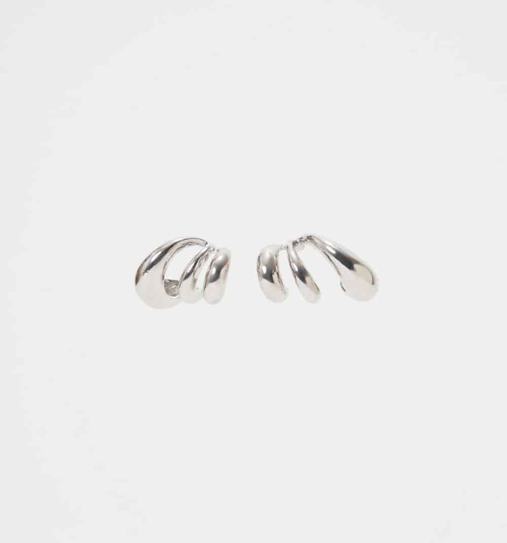 Aretes triple gota - miniatura 1
