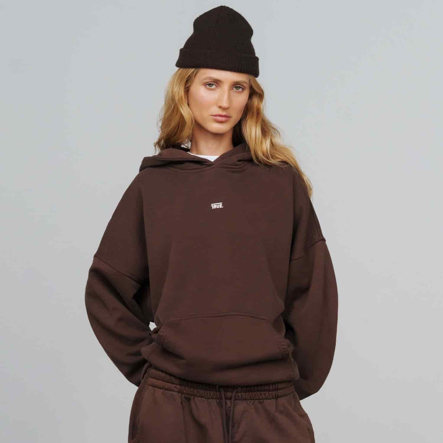 True Classic Hoodie - Brown - miniatura 2