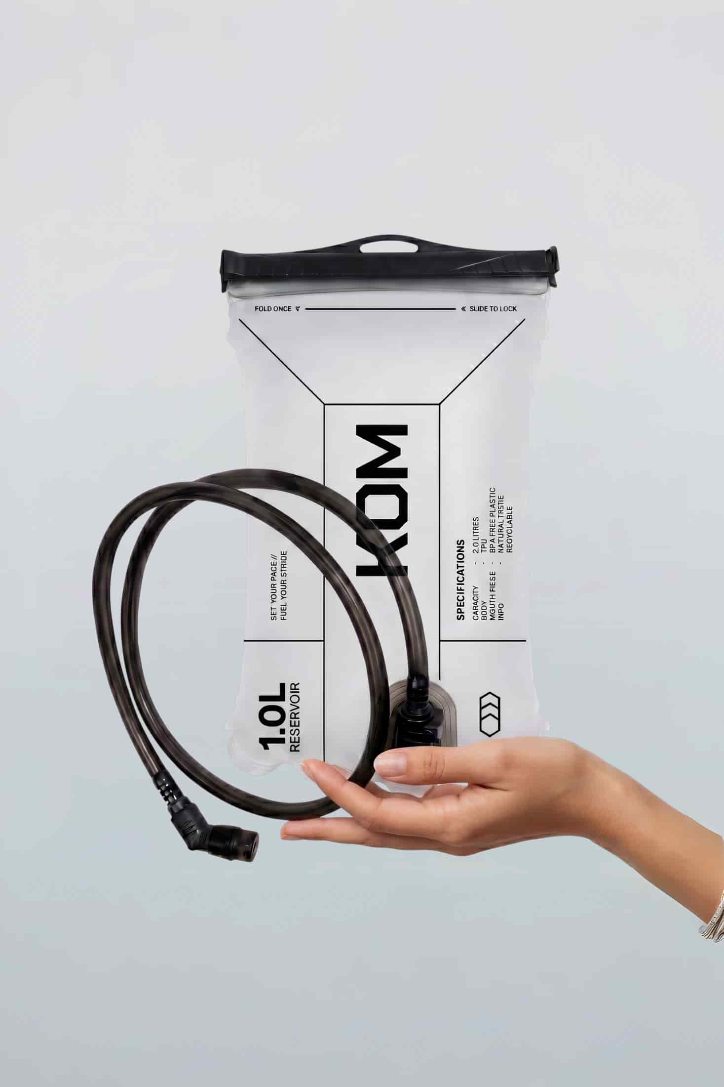 Bolsa de Hidratación 1L Tipo Camelback para Chaleco o Mochila - miniatura 1