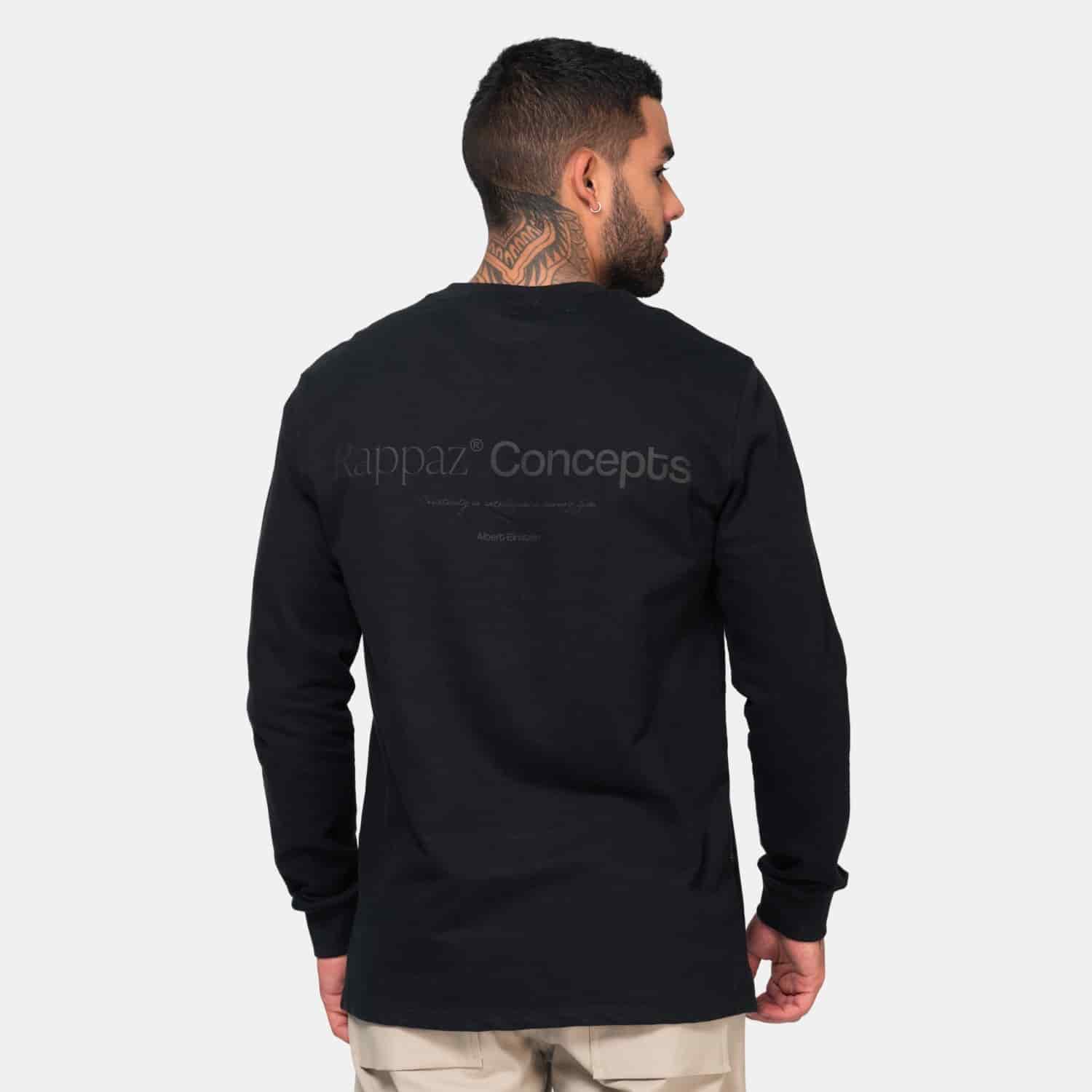 Long Sleeve Essential Black - miniatura 5