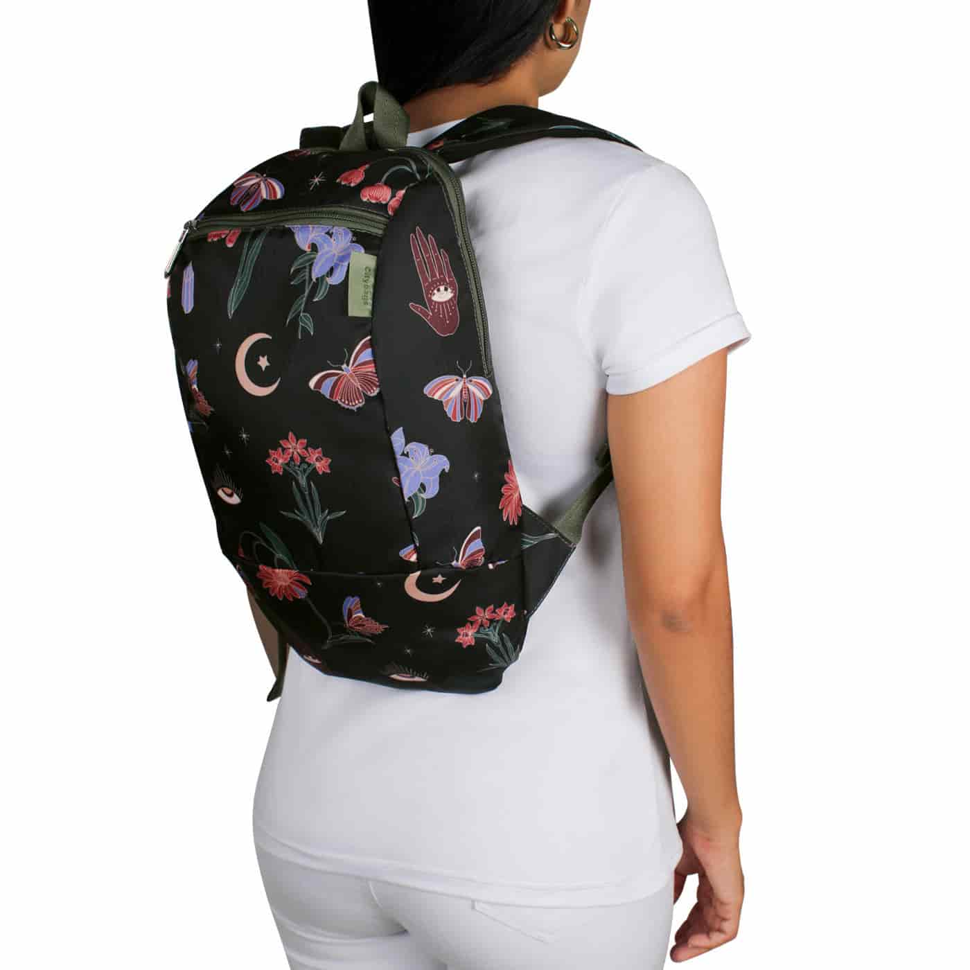 Morral Trekking ULTRA Estampado Blossom Citybags Multicolor - miniatura 3