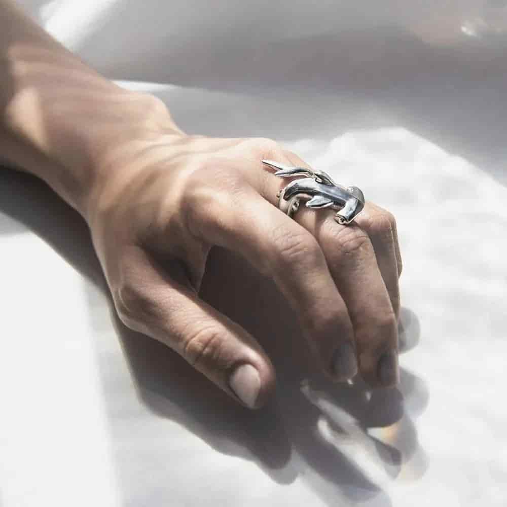 Anillo Tiburón martillo - miniatura 3