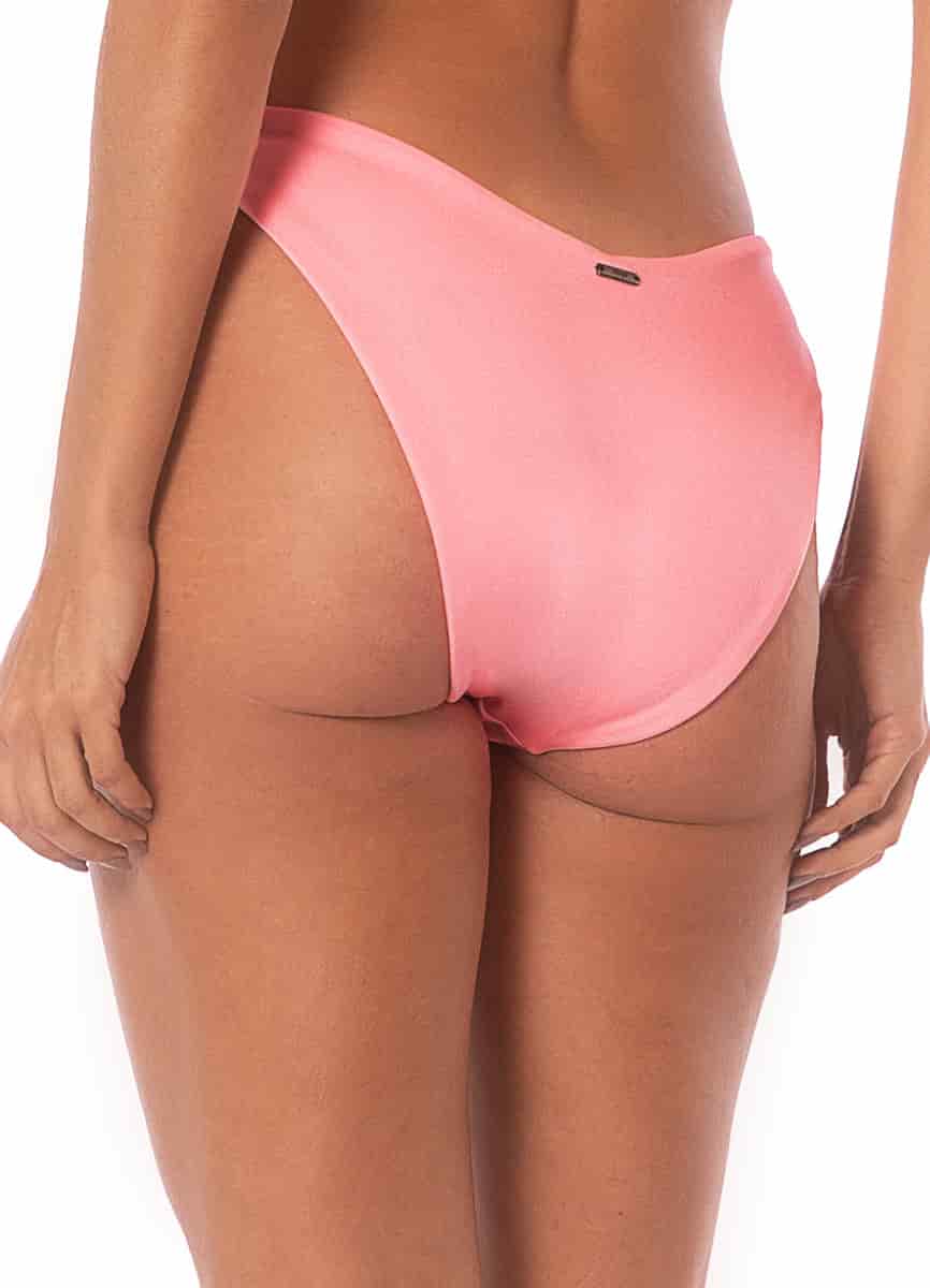 Maaji Orchid Pink Splendour Regular Rise Thin Side  Bikini Bottom - miniatura 3