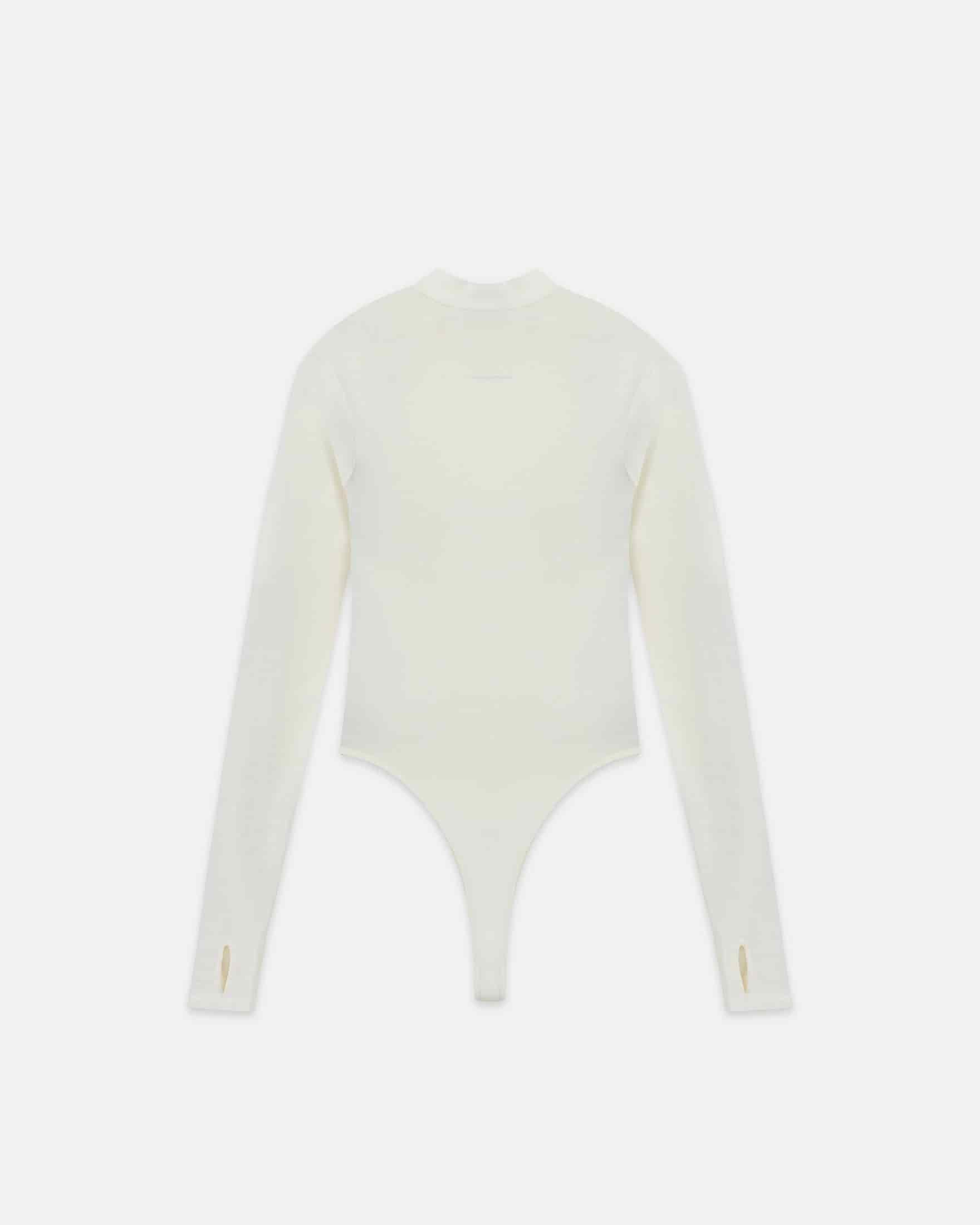 Line Undergold Studio Turtleneck Bodysuit White - miniatura 1