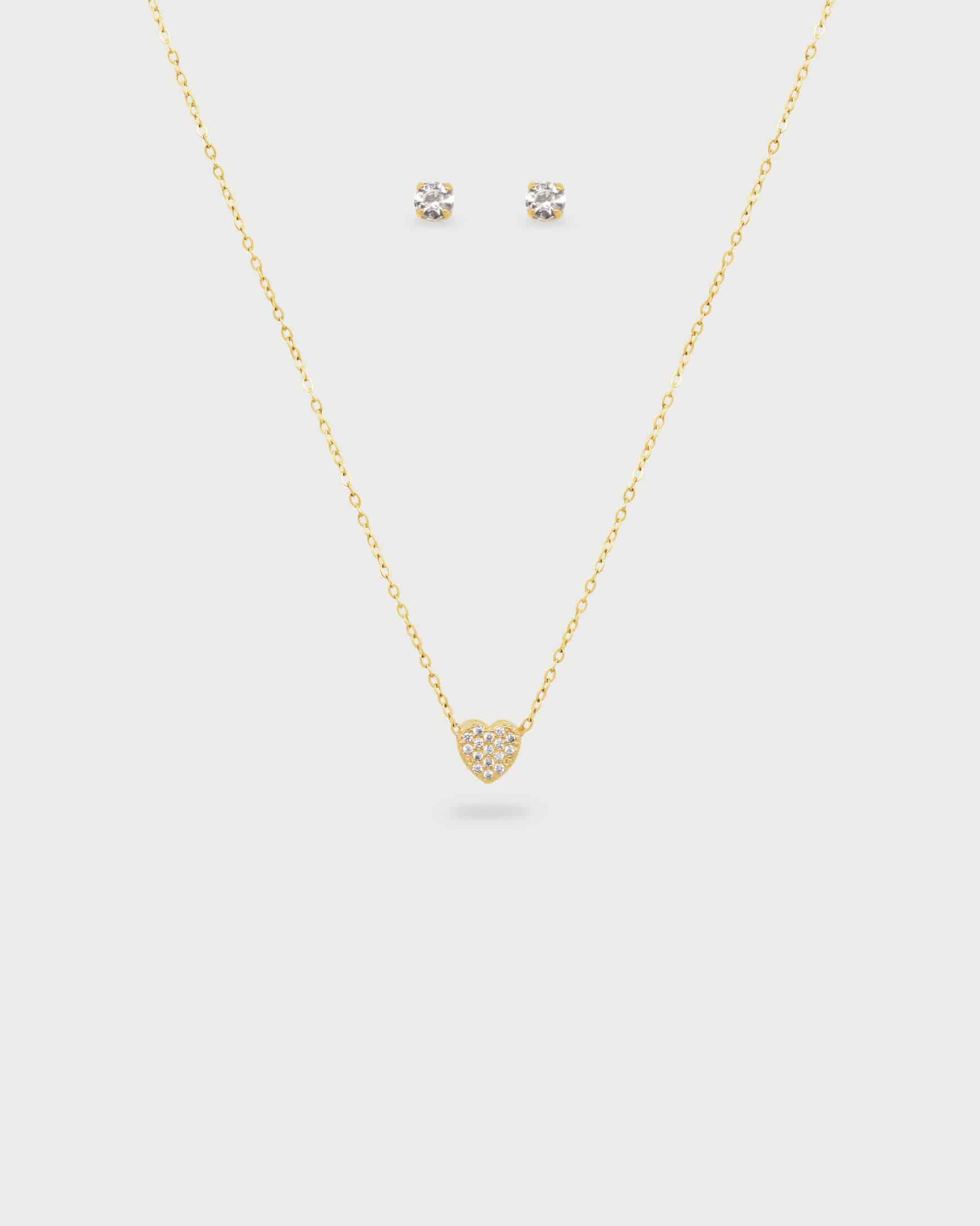 Collar Corazón Pavé - miniatura 2