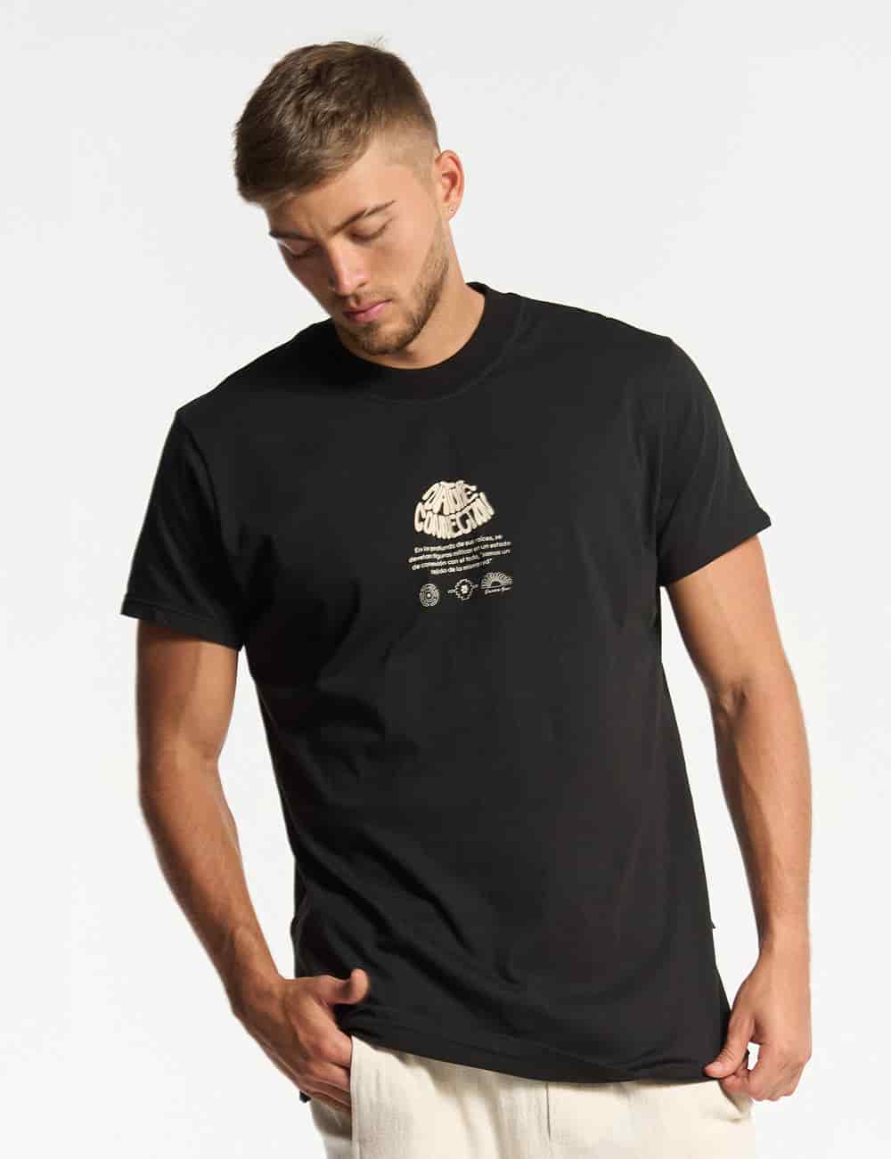 Camiseta Oversize Konibo negro Hombre - miniatura 2