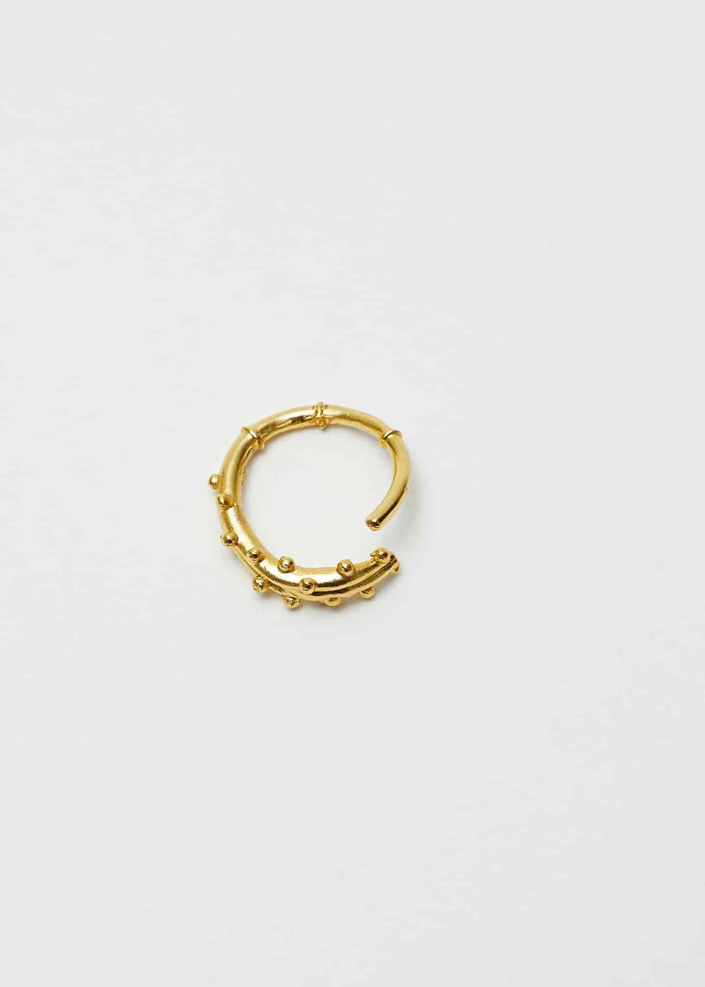Anillo Earcuff Estambre Dorado - miniatura 1
