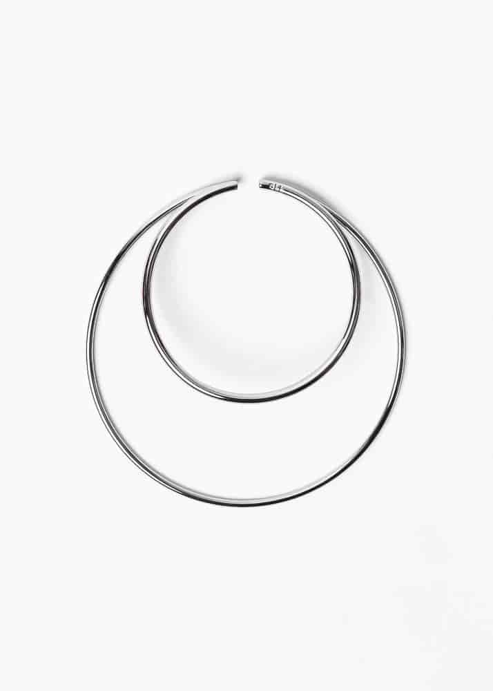Nethos Maxi Earcuff Plateado - miniatura 2