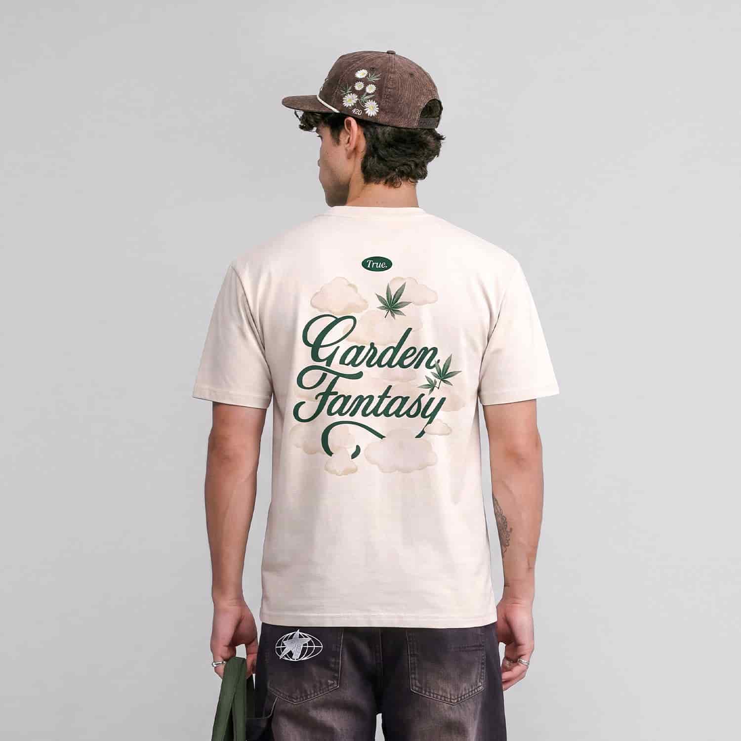 Fantasy T-Shirt - Washed Cream - miniatura 3