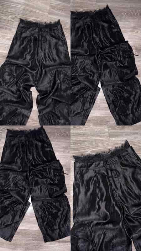 PANTALON NEGRO CARGO MOCHY - miniatura 4