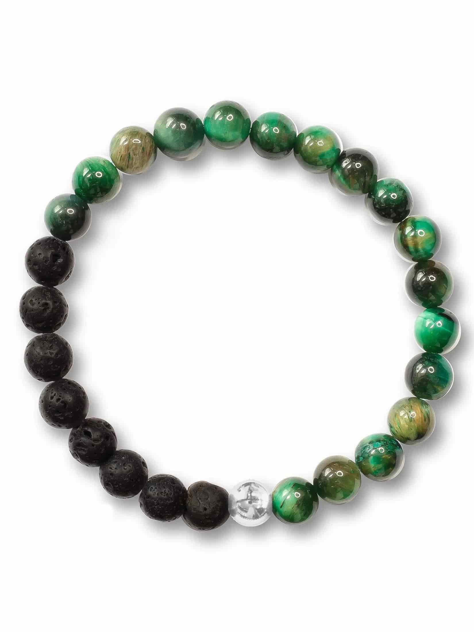 Brazalete Tigre Verde Volcán 6mm - miniatura 4
