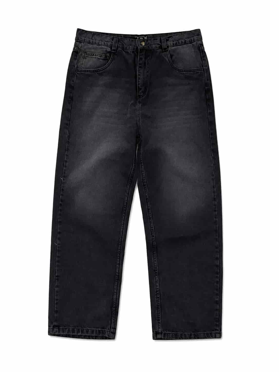 JEAN BAGGY NEGRO SAVAGE RED DISTRICT - miniatura 1