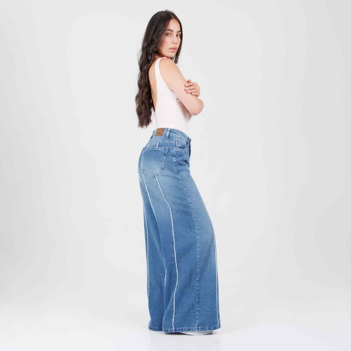 Jean Axspen Wide Leg Ax-3002 - miniatura 3