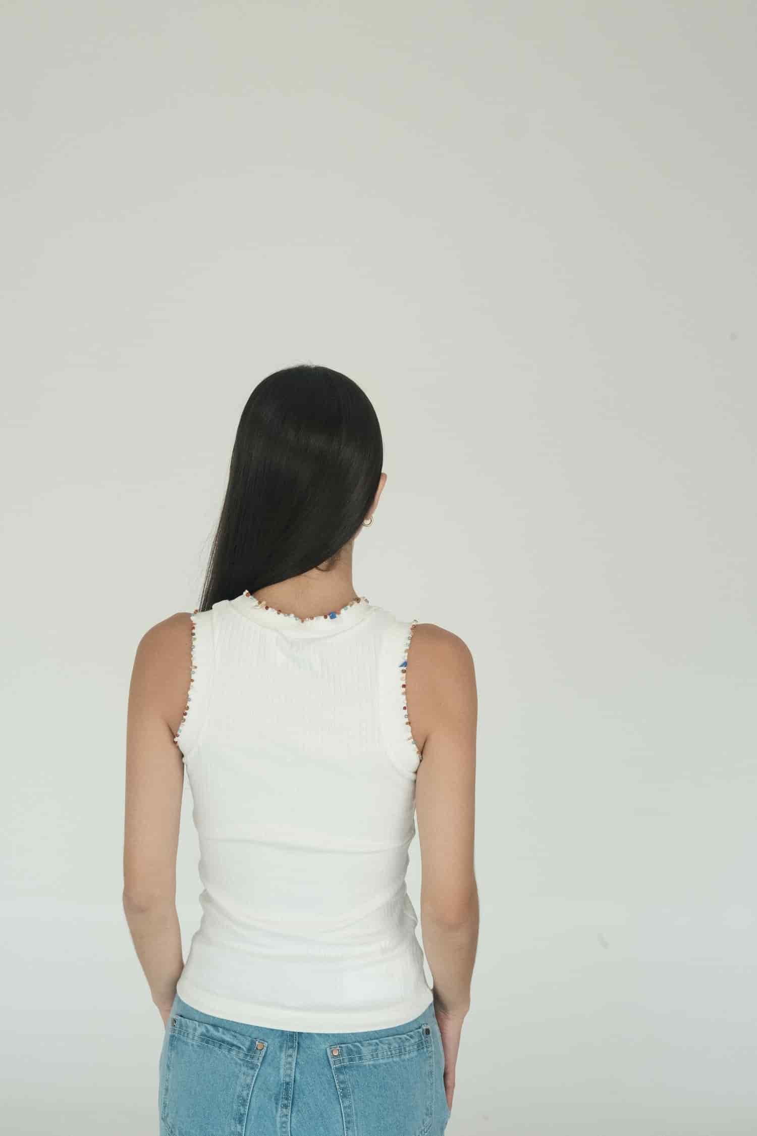 Artisan Tank Top (White) - miniatura 6