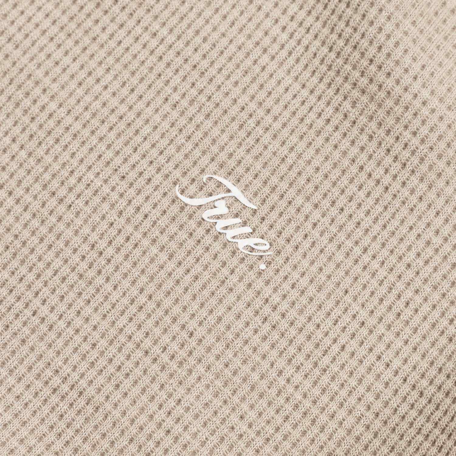 Textured Boxy Tee - Sand - miniatura 4