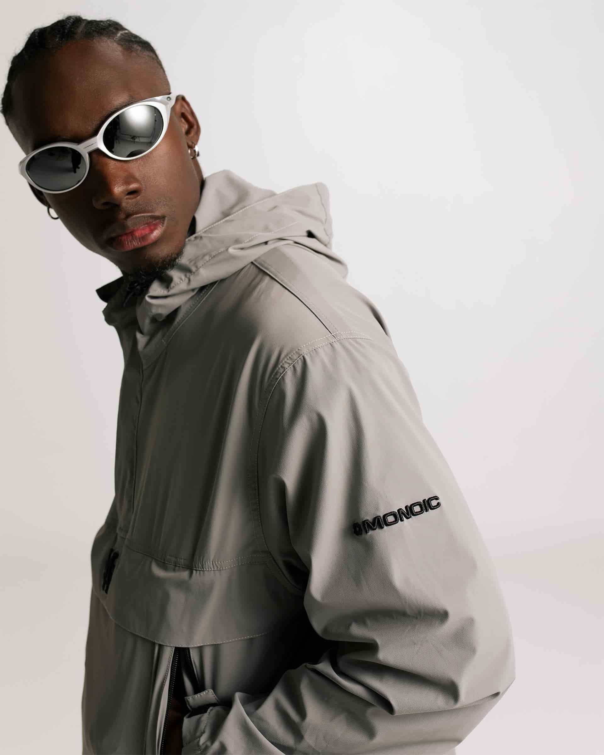 Monoic Windbreaker Jacket - Gris - miniatura 6
