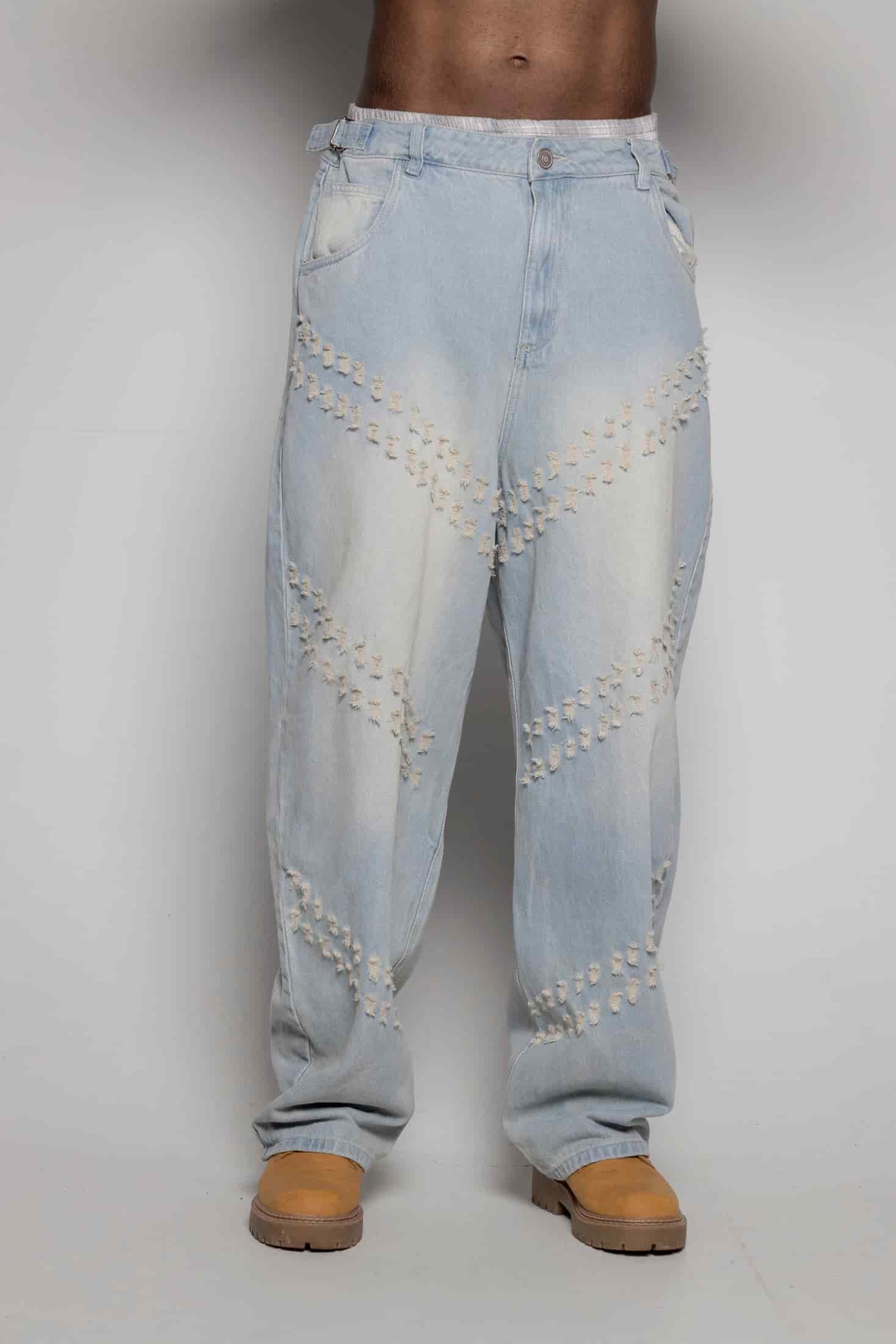 Baggy Courage Azul/Laser - miniatura 1