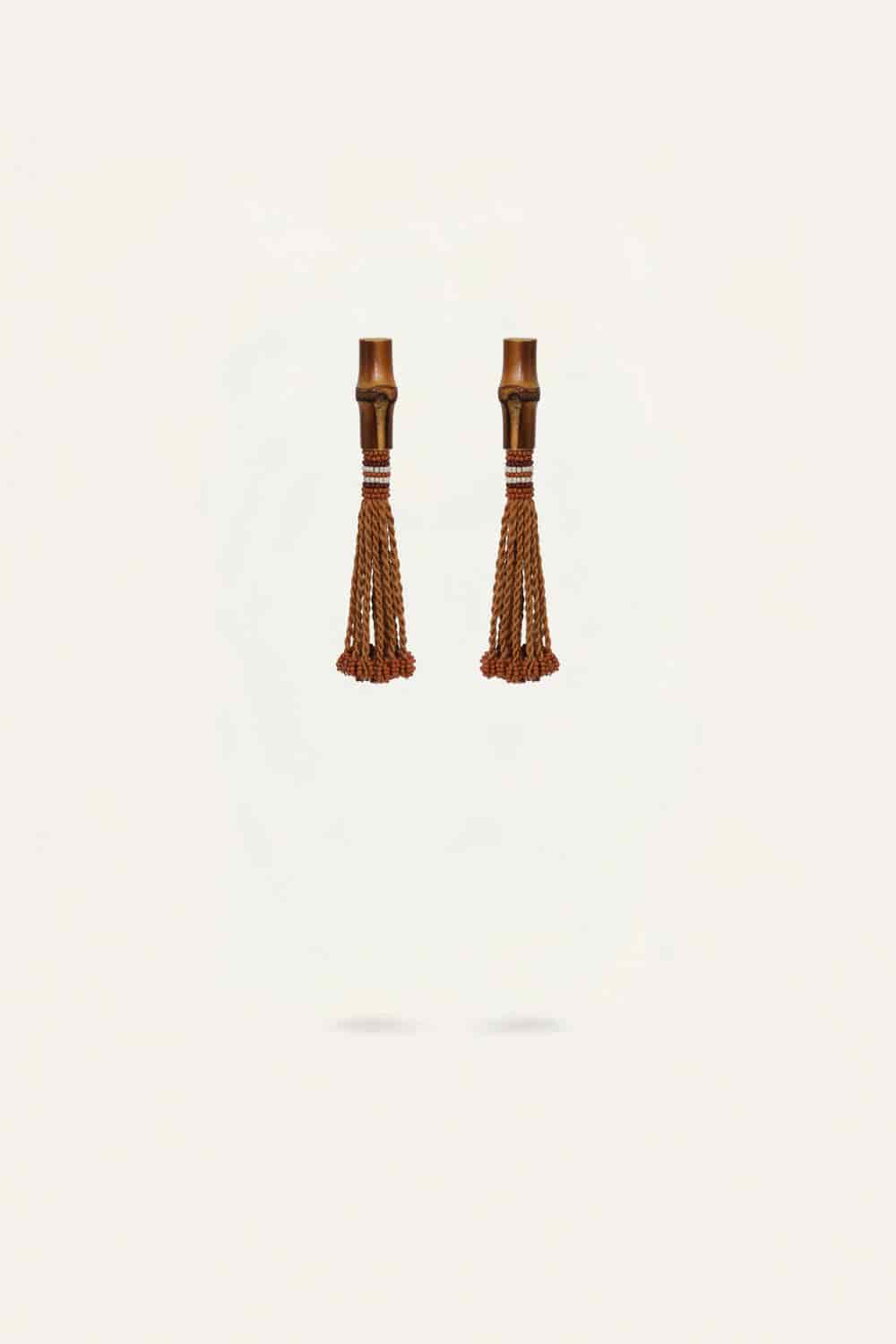 Gaucho Of The Bamboo Road Earrings - miniatura 1