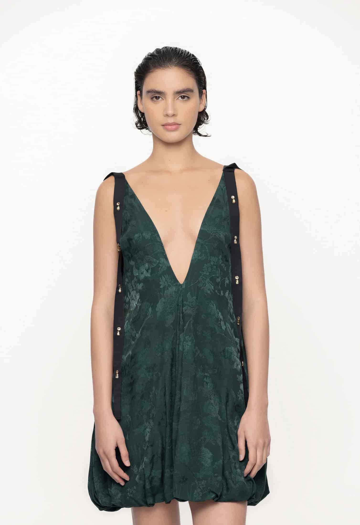 Sauco Diente de Leon Mini Dress - miniatura 3