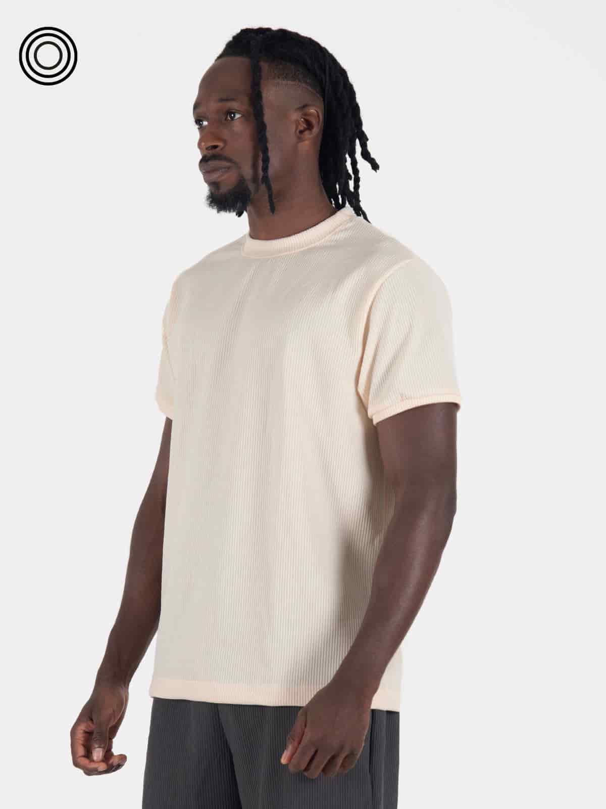 Camiseta hombre atenas slim vainilla - miniatura 3