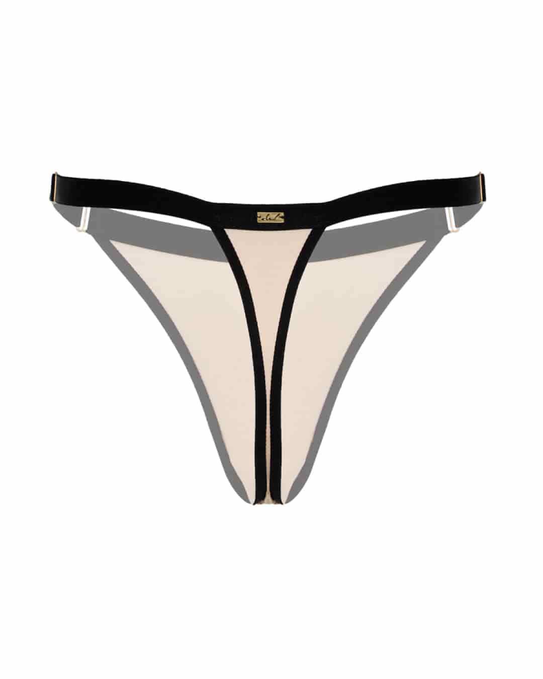 Panty tanga - CHIARA CHAMPAGNE Talla: XL - miniatura 3