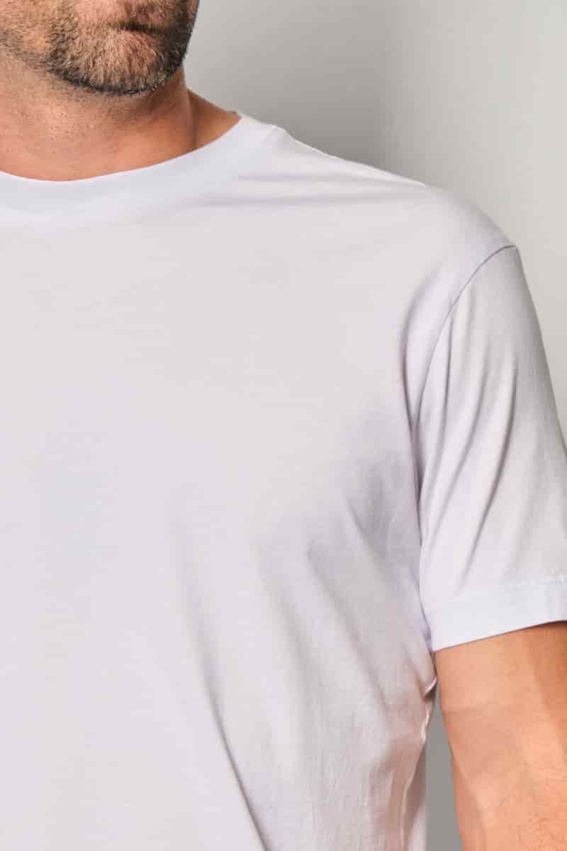 CAMISETA BASIC PLUS BLANCA - miniatura 2